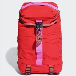 Adidas by Stella McCartney Red and Pink Backpack